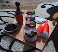 Paper Sushi Plate