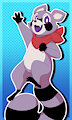 Rambley Raccoon by ChurroShiba
