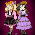 Commission- Cassie and Pyper Poodles