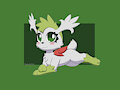 - Shaymin Sky form - by FeeshyArtist