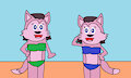 Leeta and Lyco:&nbsp;&nbsp;Beach Wolves