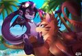 ZU beach fun 1/3 by ZUdragon