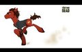Trotting Dead - Ricochet Grimes by Dox