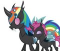 Dash and Scoots the Changelings