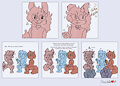Puppy Clickers by ChocolateKitsune