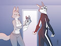 Costume swap by HeresyArt