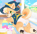 Wanpaku finger painting by NaughtyPup