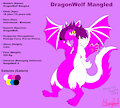 DragonWolf Mangled Reference [RowserlotStudios1993]