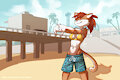 Summer Stretch by bluecoffeedog