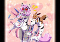 Sylveons! by Fynnley