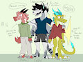 Dumbass friends by Distempetor
