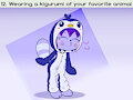 Day 12: Kigurumi (30-Day OC Challenge)
