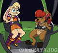 Bianca & Shiela's Daring Escape! (Commission) by Tho6Who4