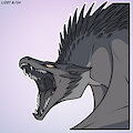 Lizet Sticker: Angry by Lizet