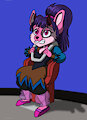 Nabile In A Space Ship (Commission)