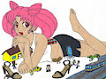 Chibiusa with Toys and Micros