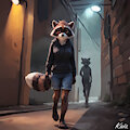 Dark Alley #1 by kaizobi