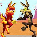 Dos Coyotes; Desert Dancing