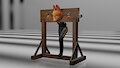 Diane Foxington Trapped In A Pillory [3D]