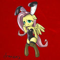Bunnyshy by draneas