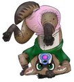 Upside down Duffy