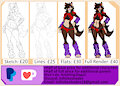 Commission Sheet 2024 by InfiniteShades