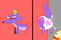 Queen Bouncelia got stuck by Mackenzieanimationga