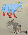 10 year fursona difference