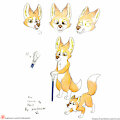 Noil (ref sheet) patreon February 2024