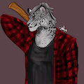 Anthro Snow by VessiaAR