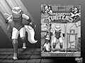Retro Alopex (sketch) by HeresyArt