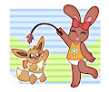 Eevee Feather Wand -By Liashio-