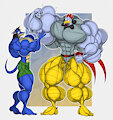 [Commission] Big Buff Scratch