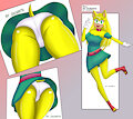 Eiza the hedgehog updated look by JavithecyborgGX20