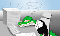 Overworked Croc by Cregon