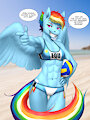 Beach Volleyball Rainbow Dash Mk.II