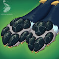 Silver Paws (Saliva Version) by SilverTheWolfDragon