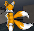 Muscular Tails - Side Profile by StoneHedgeART
