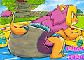 Supersoggy Diaper Lion