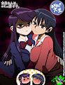 Komi Can't Communicate X Azumanga Daioh - Komi X Sakaki - Squish by SilentSid1992