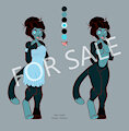 Teal cat girl [SOLD]