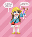 Preschooler Annie wants to Battle!