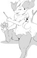 Sketch 233 - Braixen by WinickLim