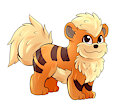 Fire doggo by LunarTurtle