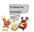 Kricketot meets buneary and flittle