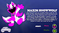 [Smiling Critter OC] Maxim SnowWolf [Spanish Reference and English Reference]