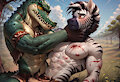 Primitive Phants: Nyria Finds a Fight! by Eleptor