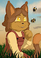 Artfight 2024: Honey Paw Cookie by Darknetic2