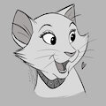 Sketchy kitty June Siegmar by Tayarinne