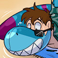 Squeaky Shark by PheagleAdler